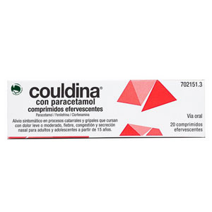 Couldina Paracetamol 20 comp.efervescentes