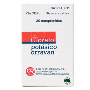 Clorato Potsico 30 compr.