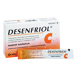 Desenfriol C 10 sobres