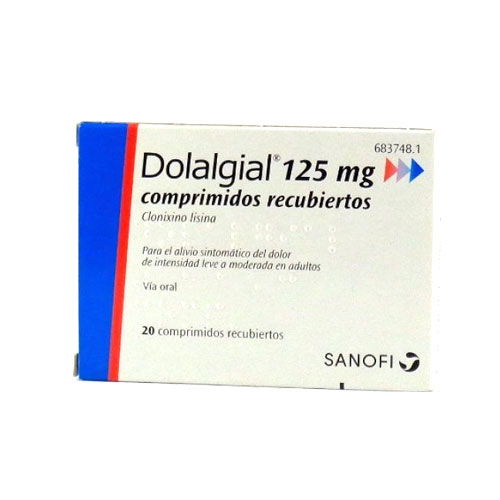 Dolalgial 125mg 20 comprimidos
