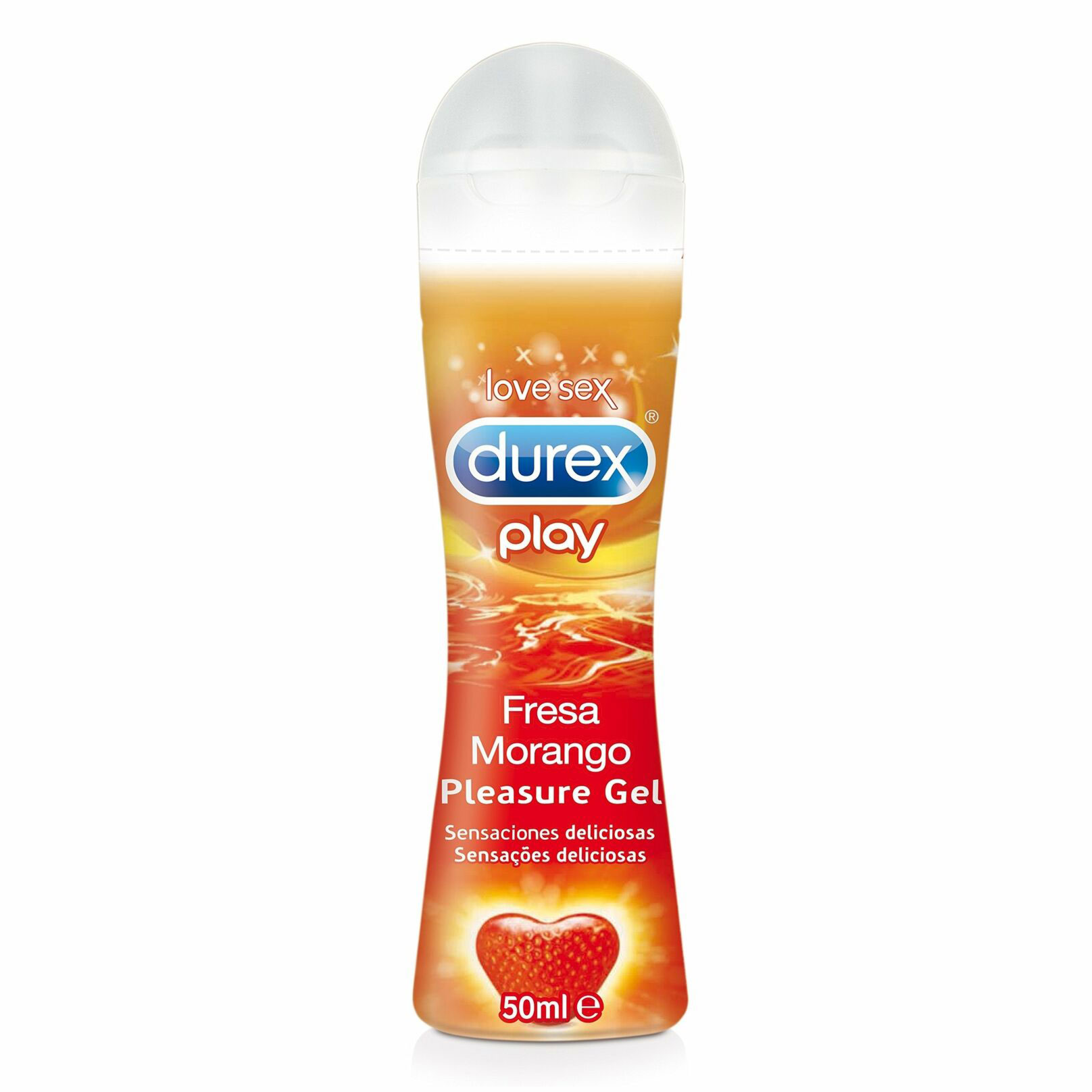 Durex Lubricante Play Fresa Morango 50ml