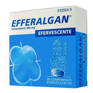 Efferalgan 500mg 20 comp. Efervescentes