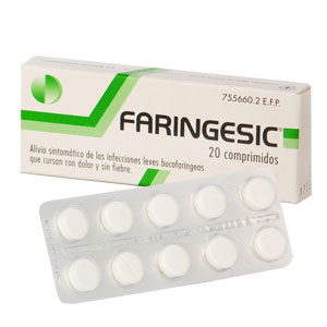 Faringesic 20 comprimidos