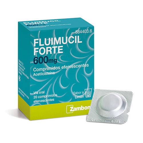 Fluimucil Forte 600mg 20 compr. Eferv.
