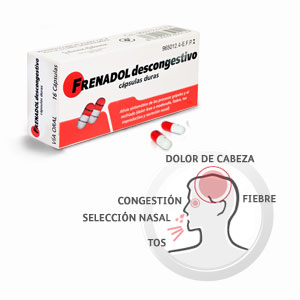 Frenadol Descongestivo 16 cpsulas