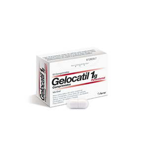 Gelocatil 1gr 10 comprimidos