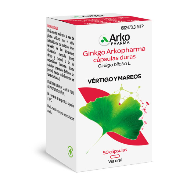 Arkocpsulas Ginko 180mg 200 cpsulas