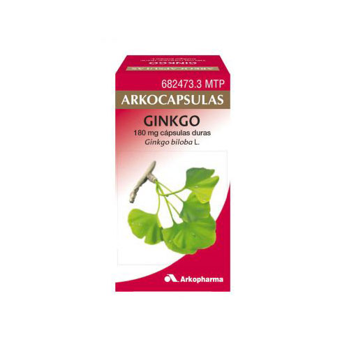 Arkocpsulas Ginko 180mg 200 cpsulas