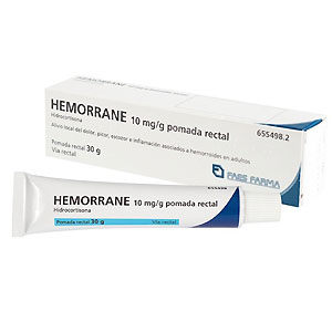 Hemorrane 10mg/g pomada rectal