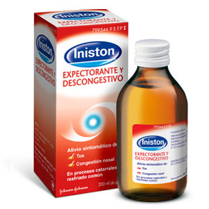 Iniston Expectorante tos con mocos y congestion Jarabe