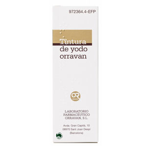Tintura de Iodo Orravan Sol. 2% 25ml
