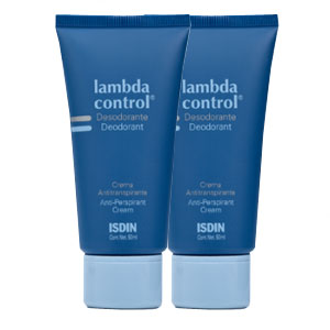 Isdin  Desodorante Lambda Control crema 50ml 2 unids.