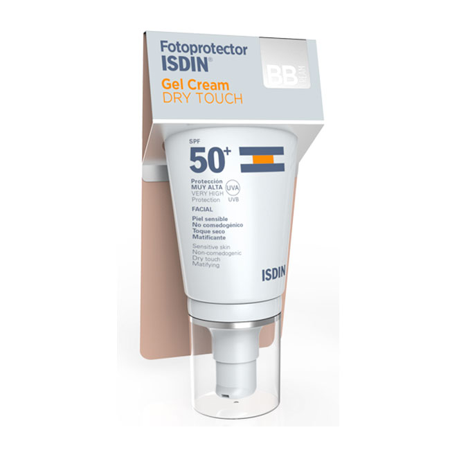 Isdin Fotoprotector SPF50+ Gel Cream Dry Touch Color