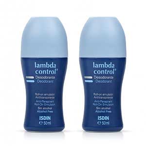Isdin Lambda Control Desodorante Roll-on emulsin 2 unids.