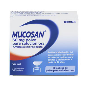 Mucosan 30mg sobres polvo