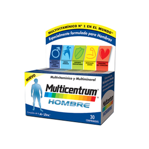 Multicentrum Hombre 30 comprimidos