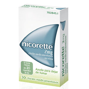 Nicorette 2mg 30 chicles