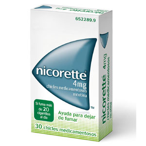 Nicorette 4mg 30 chicles