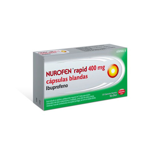 Nurofen 400mg 10 cpsulas blandas