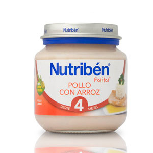 Nutriben Potito 250gr Pollo con arroz