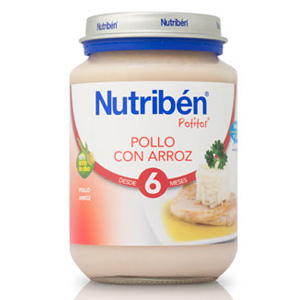 Nutriben Potito 200gr Pollo con arroz