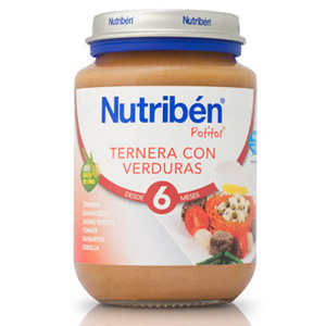Nutriben Potito 200gr Ternera con verduras