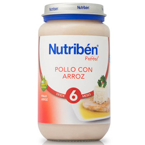 Nutriben Potito 250gr Pollo con arroz