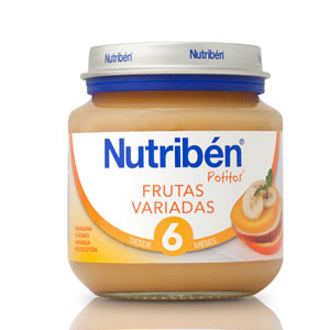 Nutriben Potito 130gr Frutas variadas