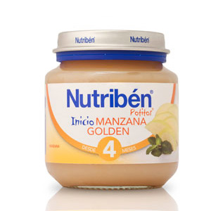 Nutriben Potito 200gr Frutas Manzana Golden