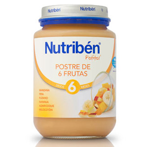 Nutriben Potito 200gr 6 Frutas