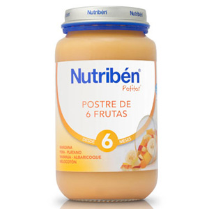 Nutriben Potito 250gr 6 Frutas