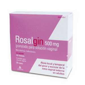Rosalgin 500mg 20 sobres