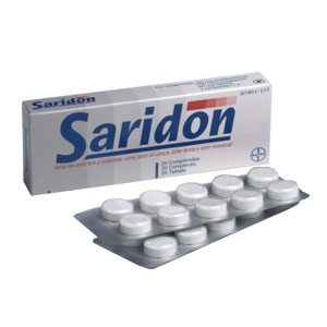 Saridon 20 comprimidos