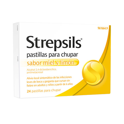 Strepsils comprimidos Miel y Limn