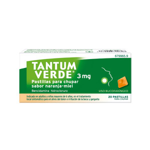 Tantum Verde sabor Naranja/Miel