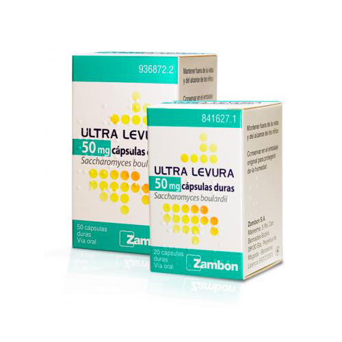 Ultra Levura 50mg 50 cpsulas
