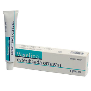 Vaselina esterilizada Orravan pomada 32gr
