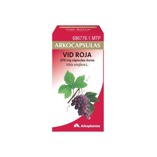 Arkocpsulas Vid Roja 270mg 100 cpsulas
