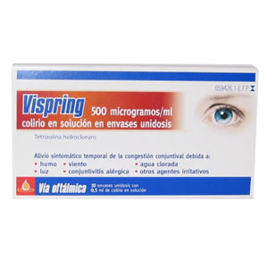 Vispring Colirio Monodosis 10x0,5ml