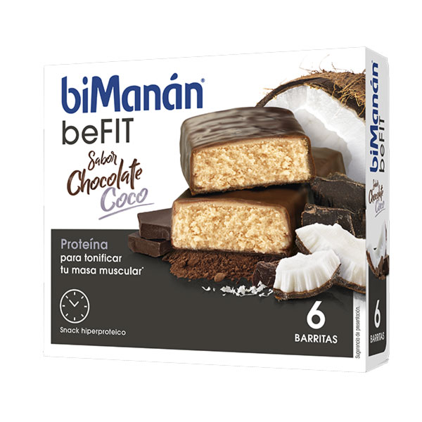 Bimanan Befit 6 Barritas Sabor Chocolate Coco