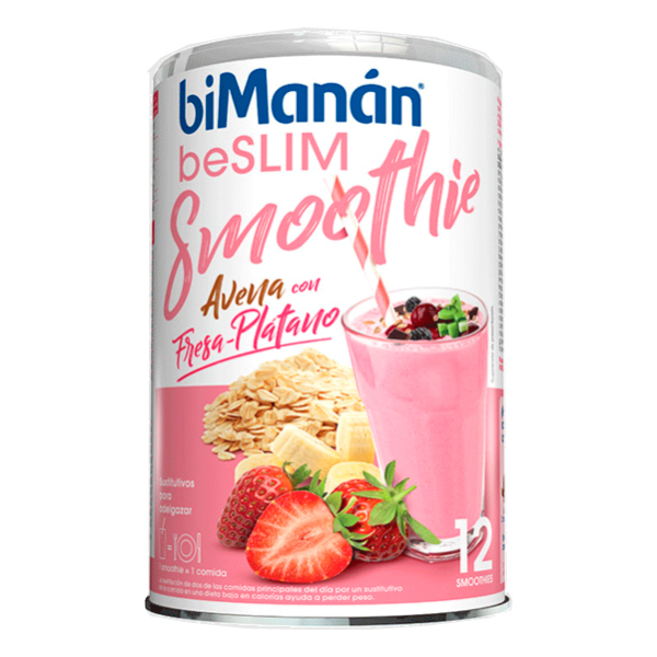 Bimanan beSlim Smoothie Avena, Fresa, Pltano