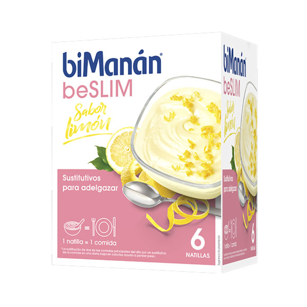 Bimanan Beslim Natillas Sabor Limn 6 sobres