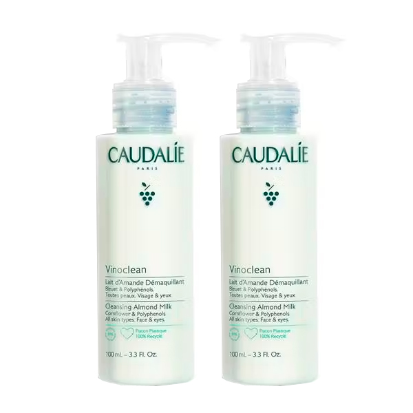 Caudalie Leche desmaquillante suave 2x200ml