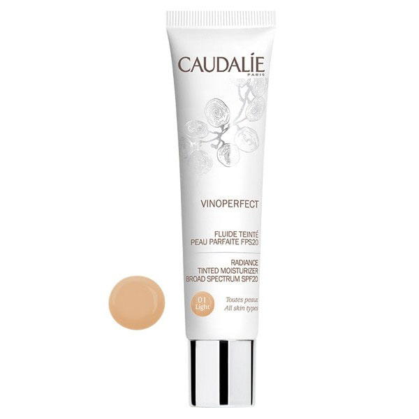 Caudalie Vinoperfect Fluido Color FPS20 - 01 Light