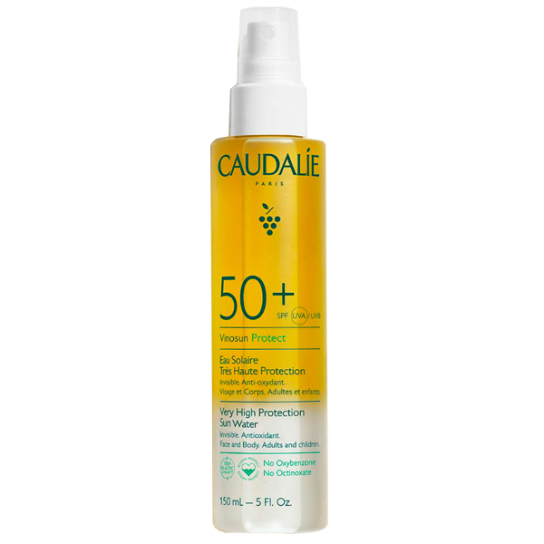 Oferta Caudalie Vinosun Protect agua solar SPF50+ 150ml