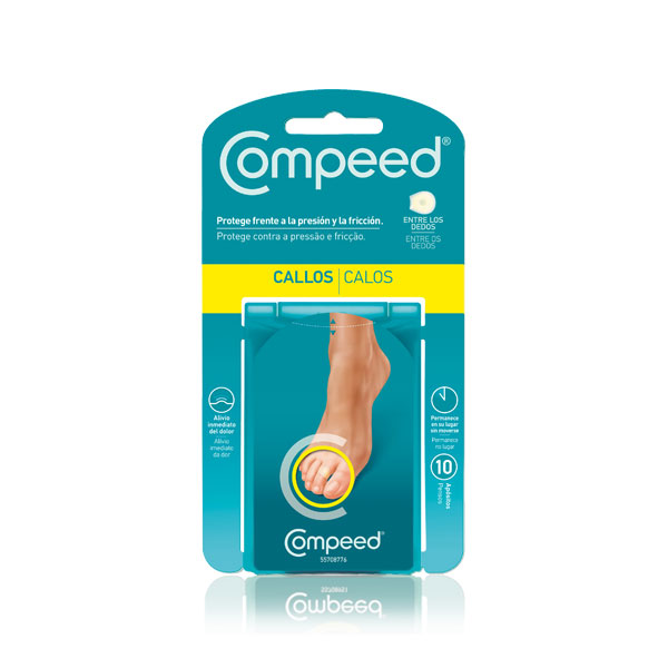 Compeed Callos Proteccin entre los Dedos 10 apsitos
