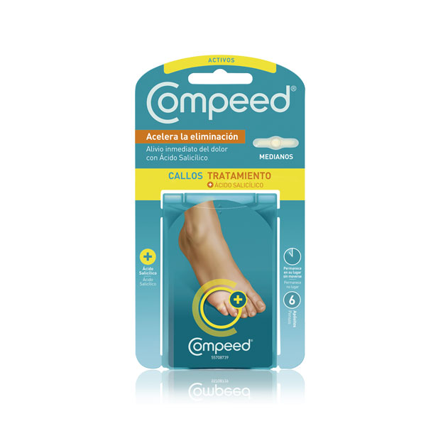 Compeed Callos Medianos 6 apsitos + cido Saliclico