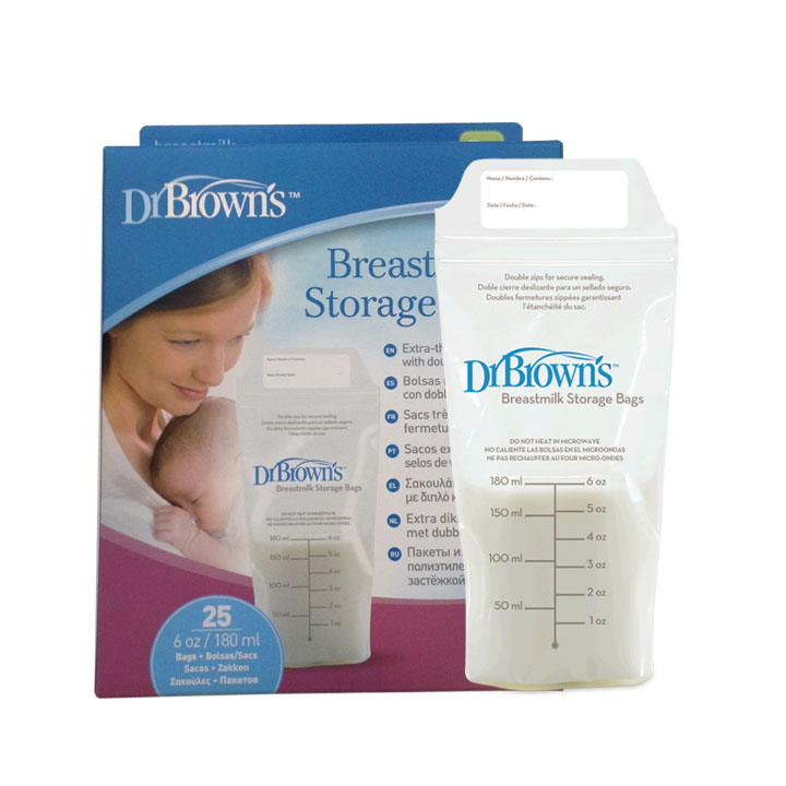 Dr Browns Bolsas leche materna 25 unid.