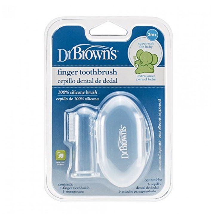 Dr Browns Cepillo dental Dedal 3m+