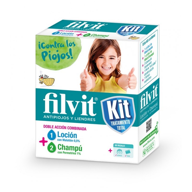 Filvit Kit Tratamiento Antipiojos